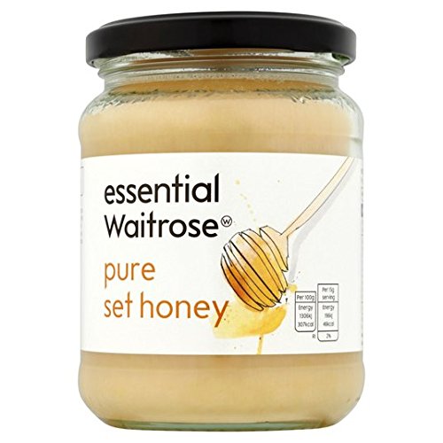 Essential Waitrose Pure Set Honey 454g