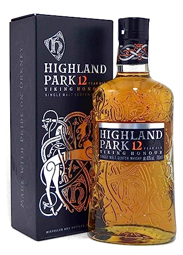 Highland Park Single Malt Scotch Whisky 12 Jahre alt 700ml Pack (70cl)