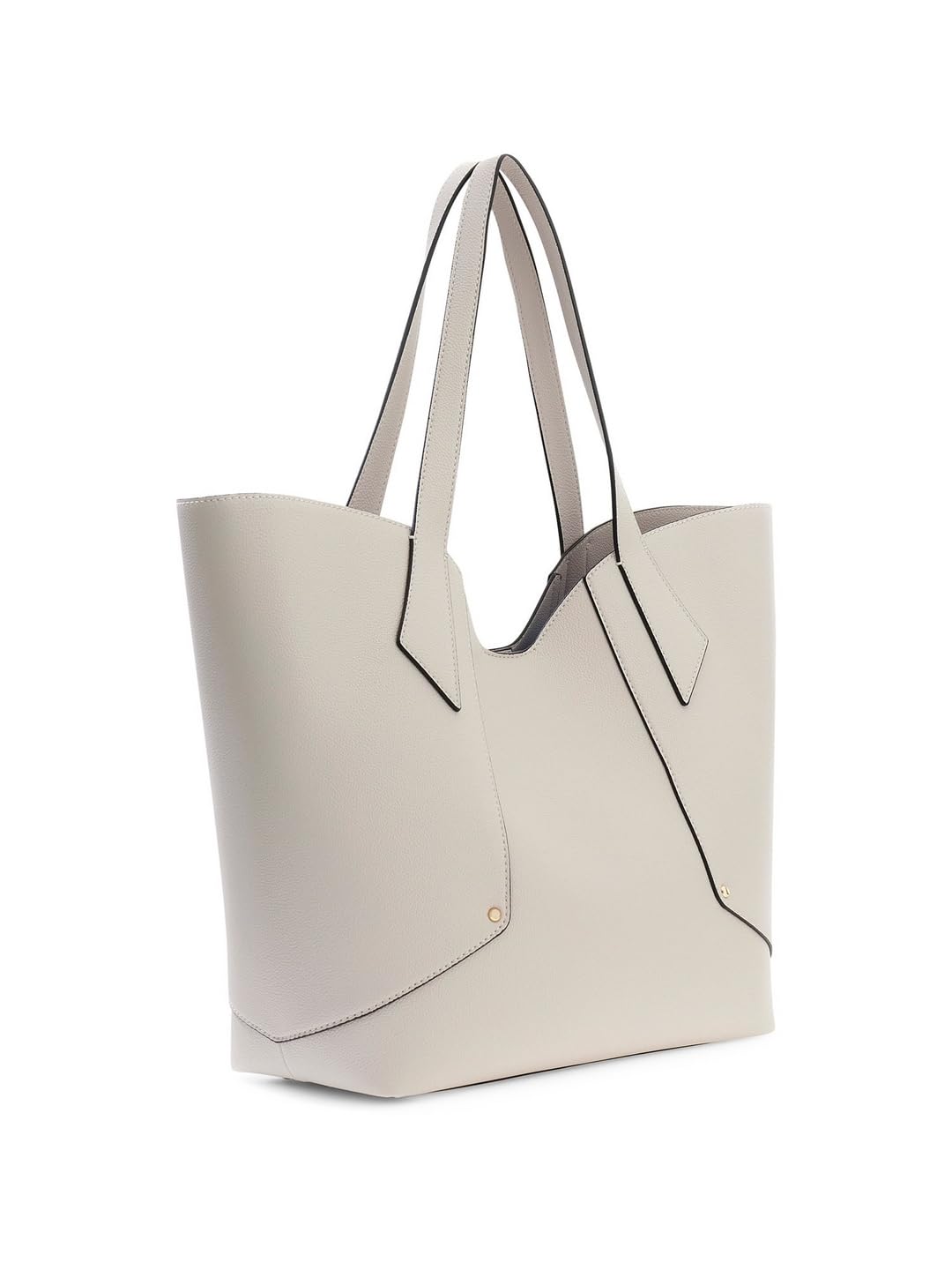 GUESS bolso shopper Darcy 2 in 1 Tote Stone gris claro