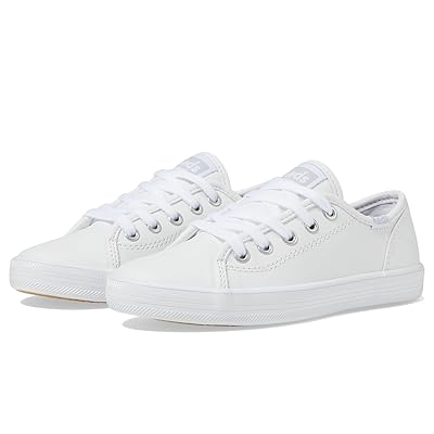 Keds Kids Kickstart (Little Kid/Big Kid) Girls Shoes White