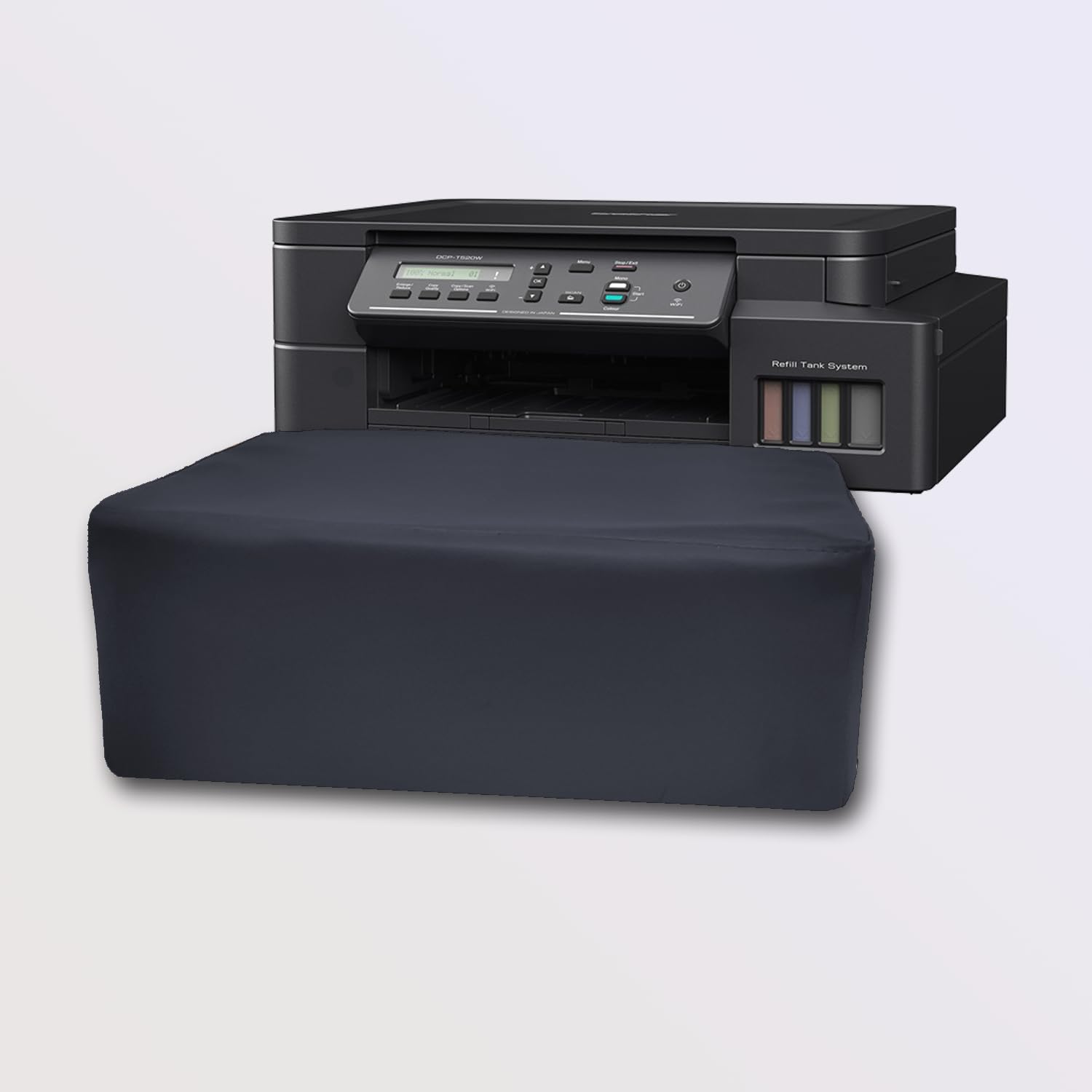 IRHAA DUST AND WATER PROOF LEATHER PRINTER COVER FOR BROTHER DCP-T525W PRINTER (Black) (B0CJM3937N) Amazon Price History, Amazon Price Tracker