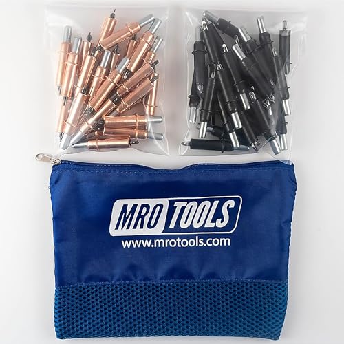 25 1/8 & 25 5/32 Zephyr Kwik-Lok Cleco Fasteners w/Carry Bag (KZ3S50-2)