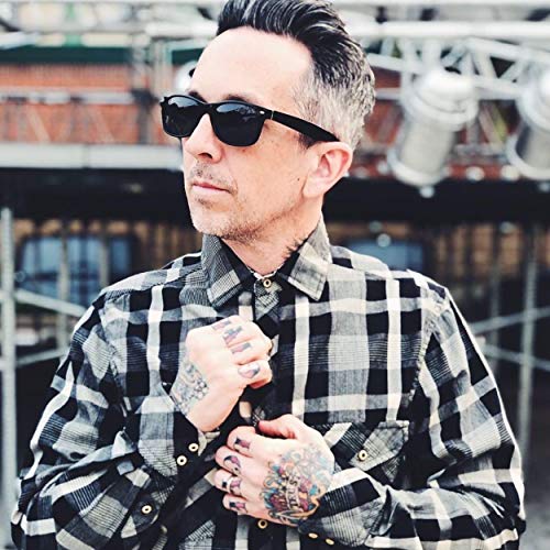 Rock Roll n Soul Men's Fashion 'Animal' Stretch Printed Long Sleeve Button-Up Shirt4