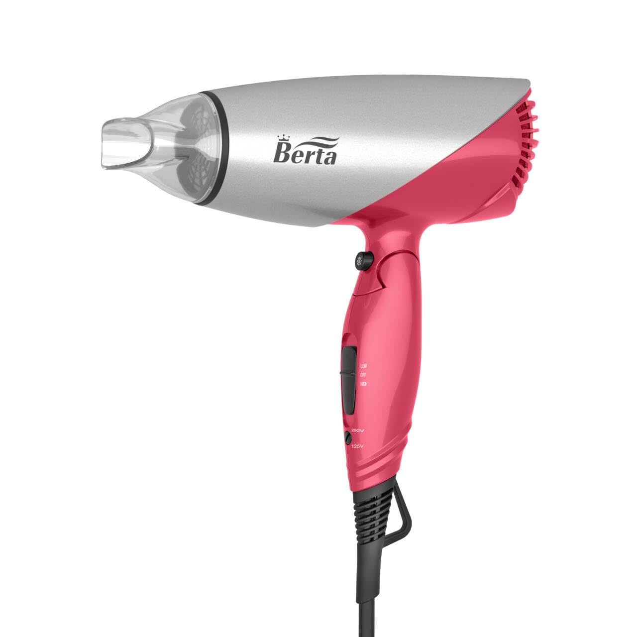 Berta Hair Dryer 1875Watts Folding Handle Hair Dryer Ceramic