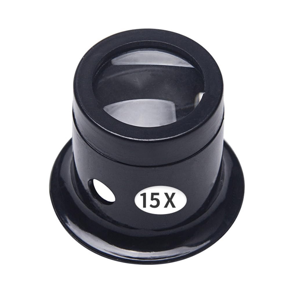 4 Pcs Jewellers Loupe, Jewellers Magnifying Glass Watchmakers Eye Glass