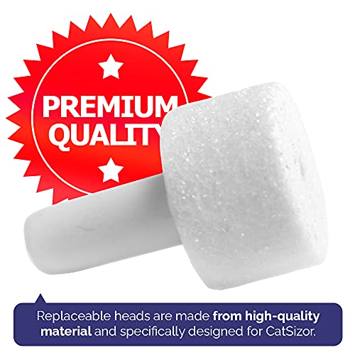 Image of Cat Nail Grinder Replacement Head - Professional Pet Claw Trimmer Tip for Grooming Tool Kit