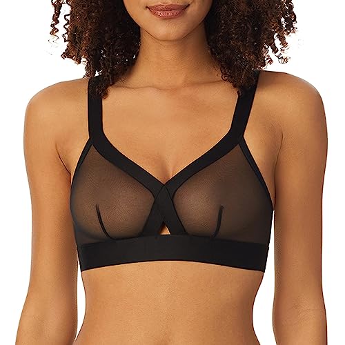 DKNY Women's Sheers Wirefree Softcup Bralette Bra