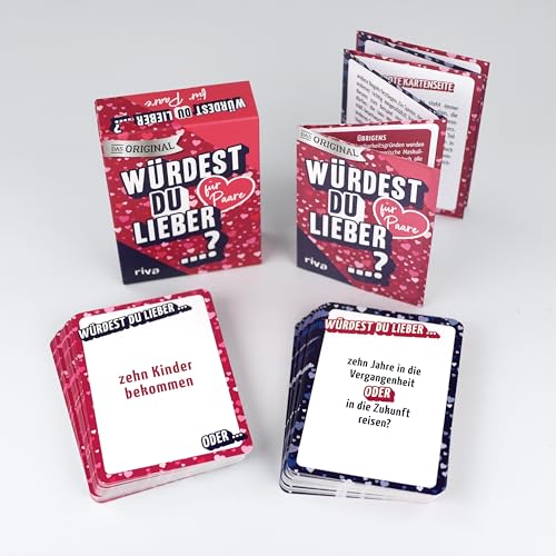 Würdest du lieber ...? – Für Paare: | Das Original. Der Spieleklassiker für Geburtstage und Partys. Tolles Geschenk zu Hochzeit, Jahrestag und Valentinstag. Ab 18 Jahren