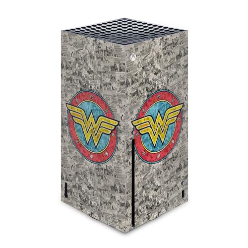 Skin Wonder Woman pour Xbox Series X - Autocollant vinyle DC Comics officiel Head Case Designs