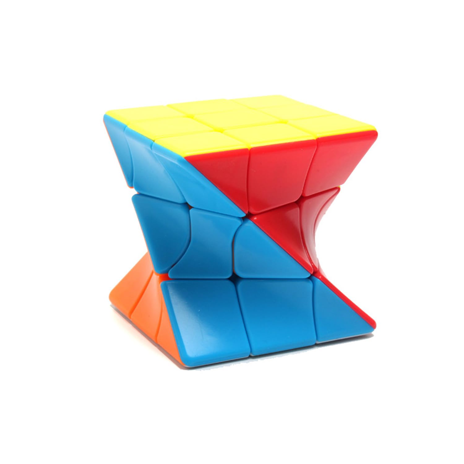 Bucaxit Speed Cube,Twist Skewb Cube 3x3 Stickerelss Silky Smooth 3D Puzzle Brain Teasers for Cube Lovers