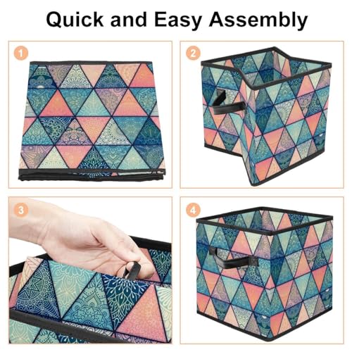 Boîte de rangement pliable pour optimiser les placards encombrés - 5