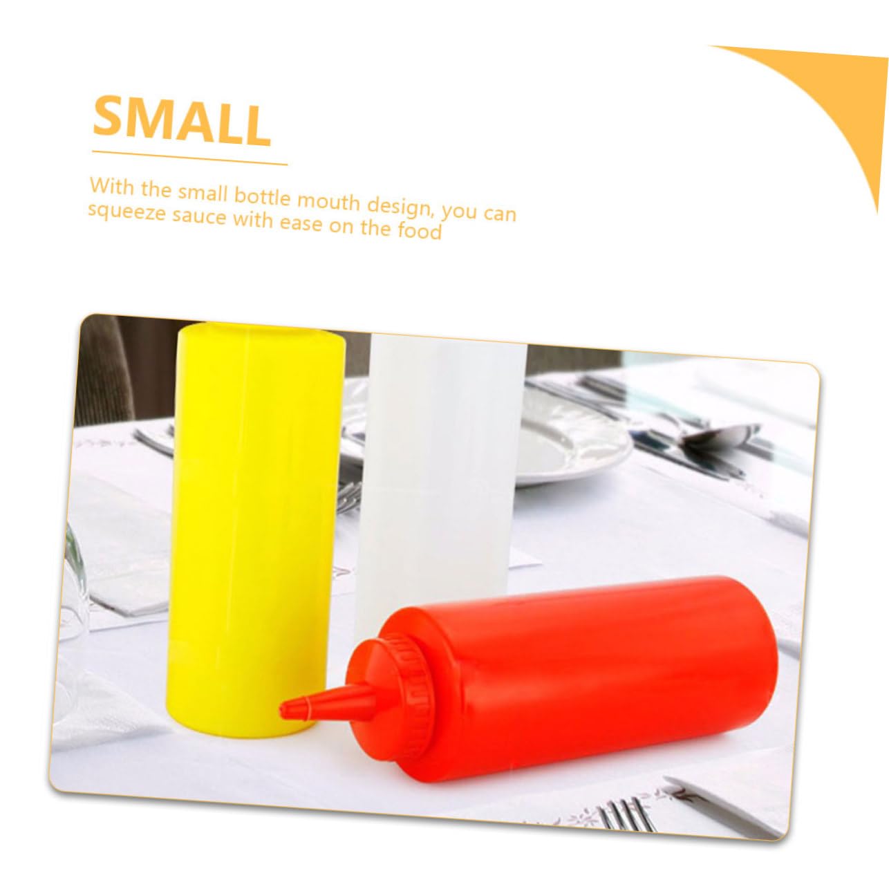 COLLBATH 3pcs Sauce Bottle Jam Squeeze Bottle Food Squeeze Bottle Honey Mustard Bottle Salad Dressing Bottle Screw on Spout Bottle Squeeze Bottles with Caps Food Container Plastic re-usable