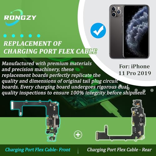 Connecteur charge iPhone 11 Pro câble nappe synchrone et micro avec outillage complet