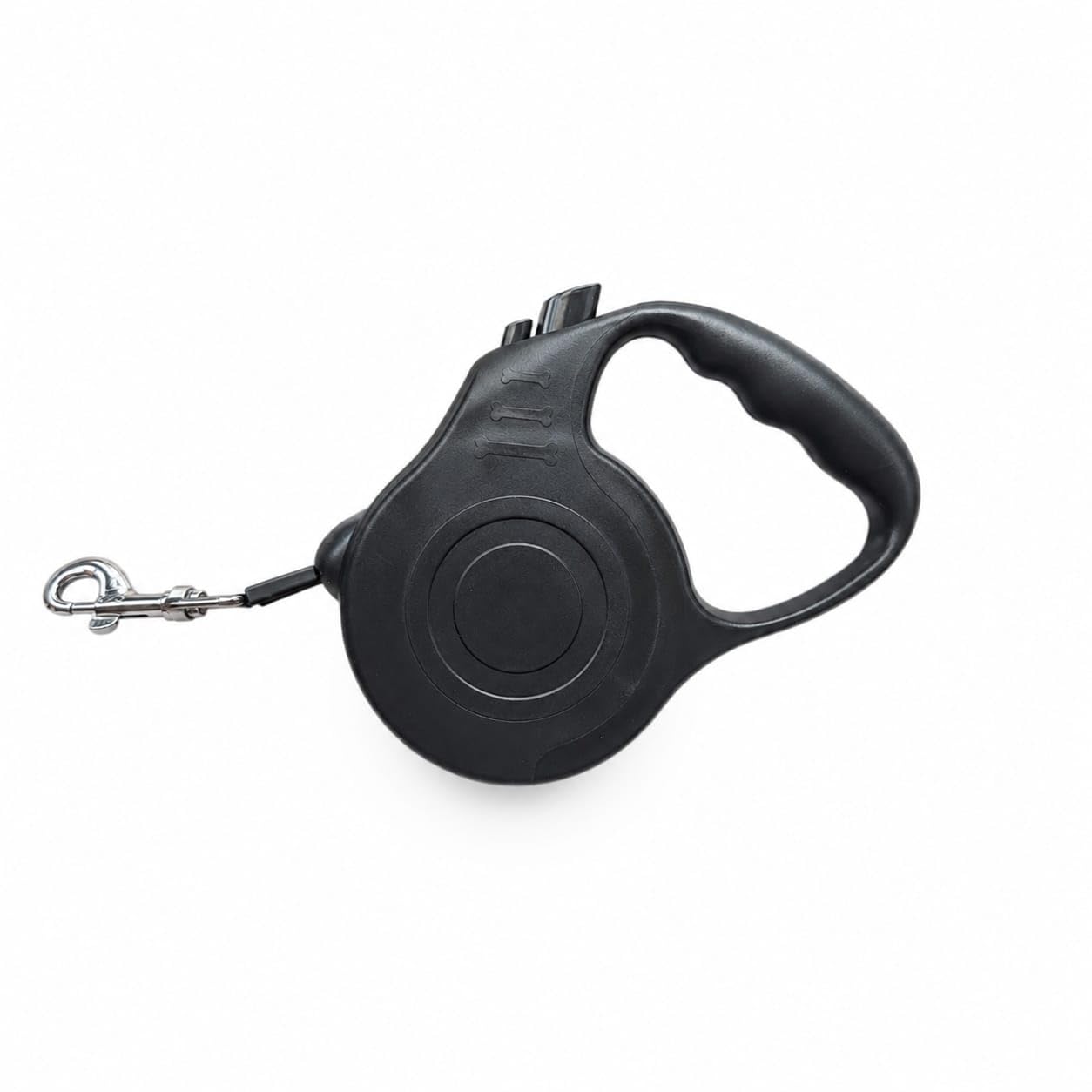 Retractable Dog Lead 5m – Extendable Dog Leash with One-Button Lock & Release System, Lightweight Retractable Lead for Small Dogs up to 10kg