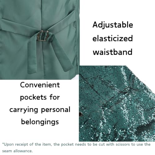 Sequin Suit Tuxedo Vest Men with Bows Ties, Formal Daily Disco Party4