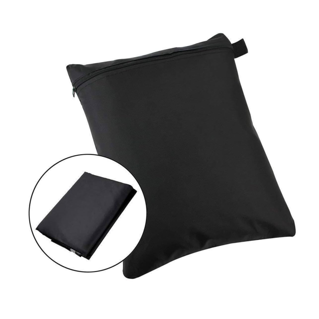 Tischtennisabdeckung Outdoor aus Oxford Stoff Schwarz