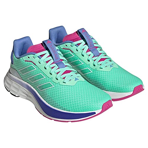 Image of Adidas Runtheworld Fabric Lace Up Women's Sport Shoes