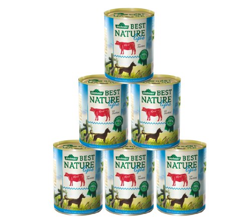 Dehner Best Nature Comida para Perros Light Rind y calabacín