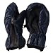 7AM Enfant Zippered Mittens, Midnight Blue, X Large