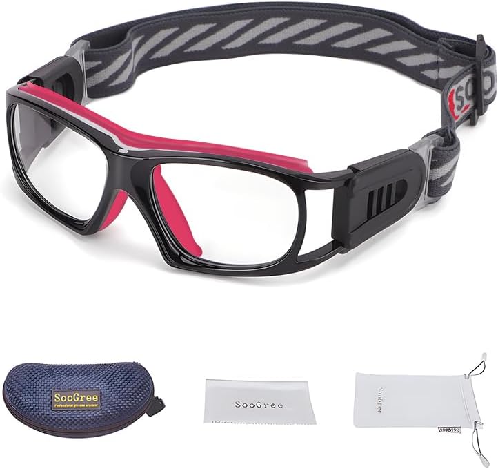 Miniatura 1 de Gafas deportivas para baloncesto, fútbol, fútbol, gafas protectoras de seguridad, gafas de raquetbol para adultos, lentes reemplazables