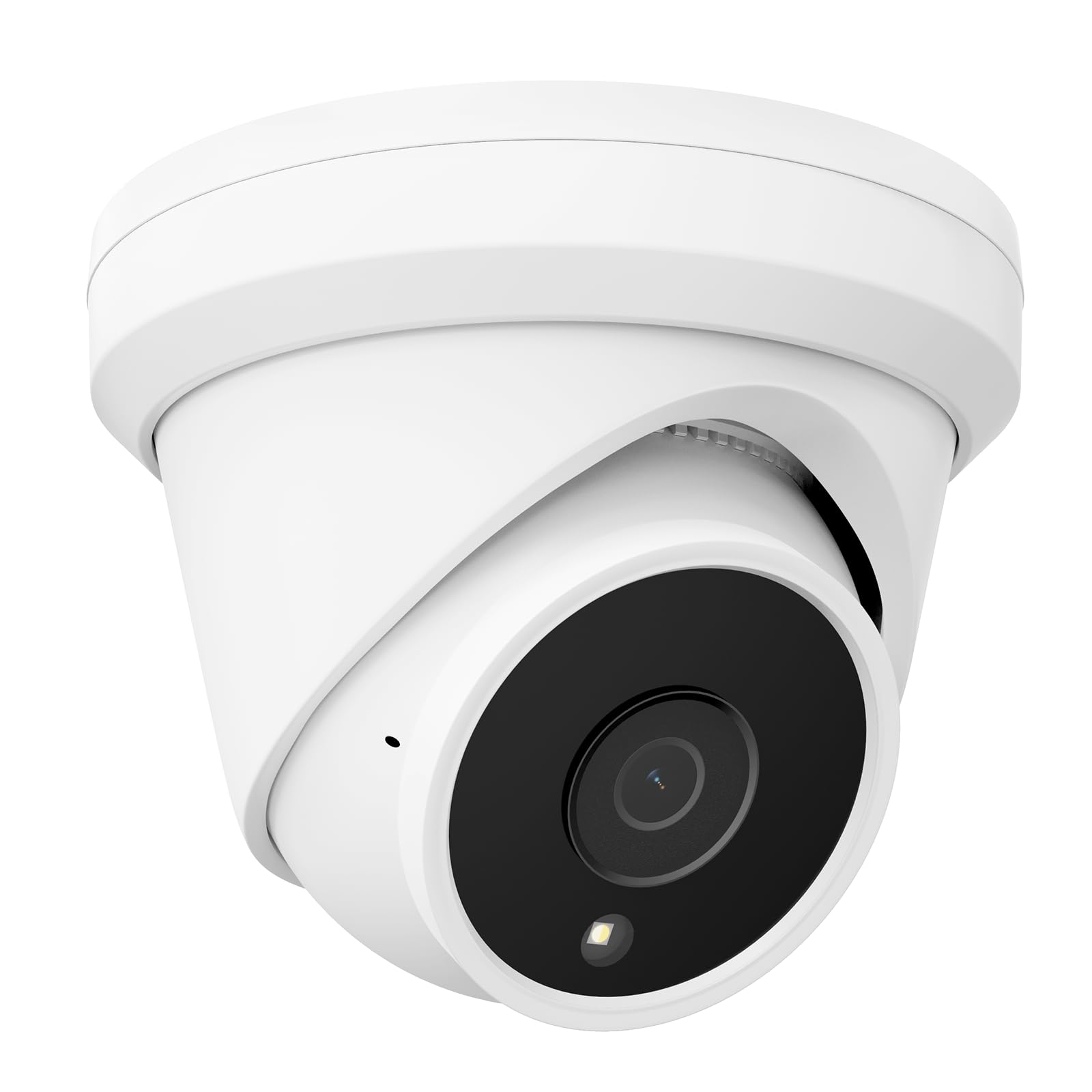 UNILOOK 5MP PoE IP Security Camera with Mic/Audio, Turret Camera Outdoor with Human Detection, 98FT Night Vision, IP66 Weatherproof, 2.8mm Wide Angle, Full Metal-image-24