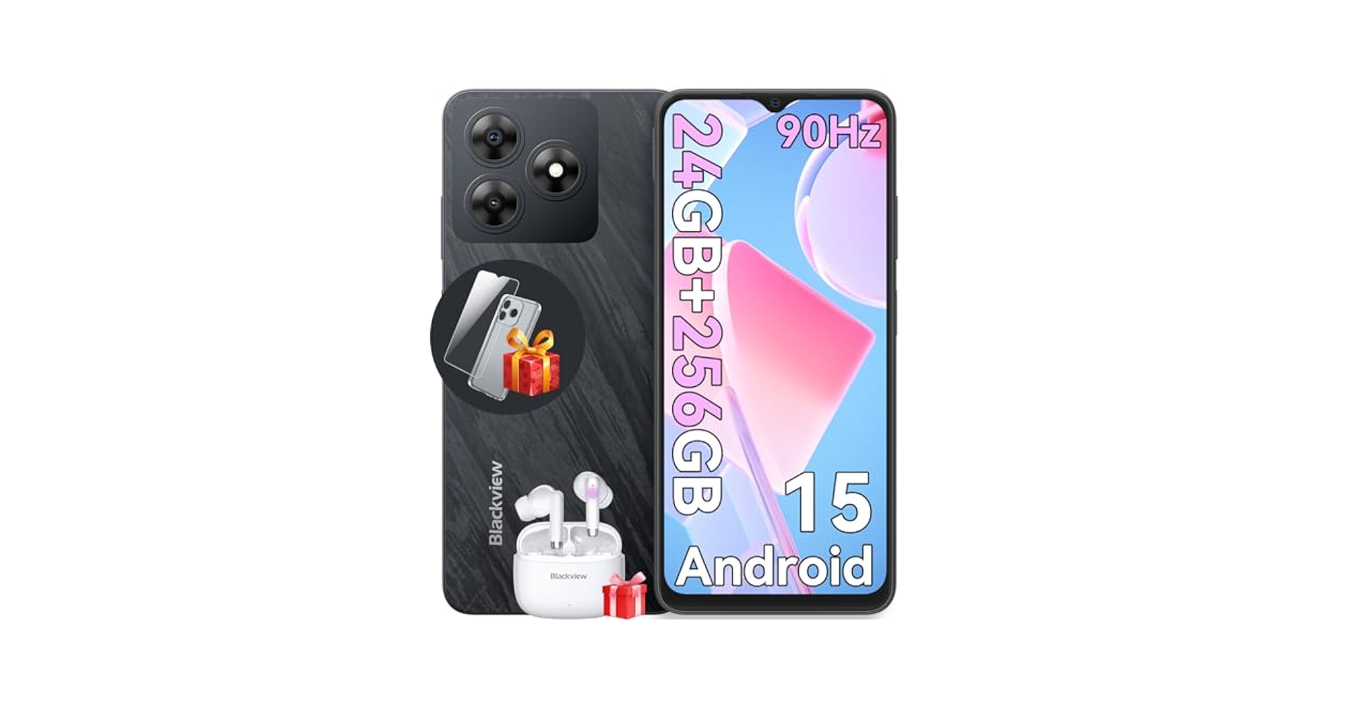 Blackview Wave8 SIMフリー スマホ 本体 アンドロイド 15 Amazon | 【SIMフリー スマホ Android 15 初登場】Blackview