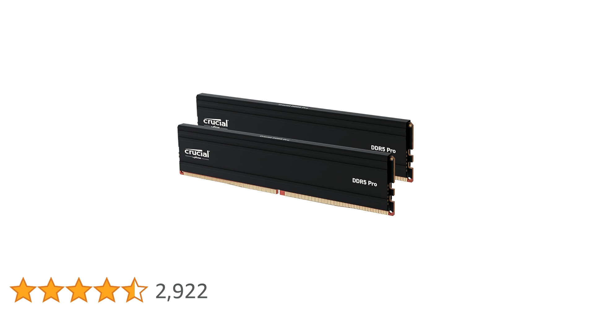 Crucial DDR5 Pro 64gb 5600 メモリー Crucial Pro 64GB DDR5 RAM Kit (2x32GB), 5600MHz (or 5200MHz or