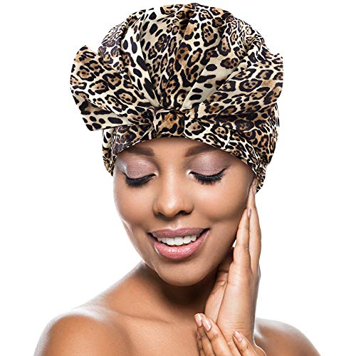 Shower Cap, INNELO Silky Satin Lined Shower Cap in Pakistan