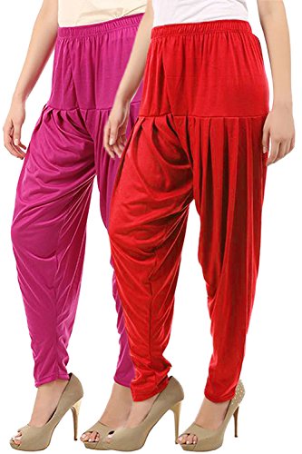 Image of Buy That Trendz Patiala Salwar for Women Relaxed Fit Viscose Patiyala Salwar Harem Bottom Pants