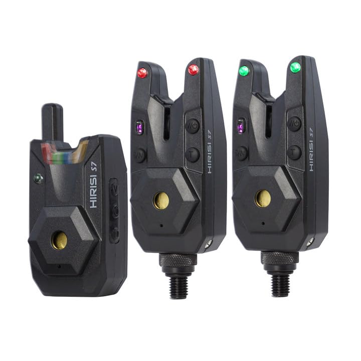 Hirisi Kit Allarme Per La Pesca Alla Carpa E Altalena Impermeabile LED Blu E Rosso - Foto 10