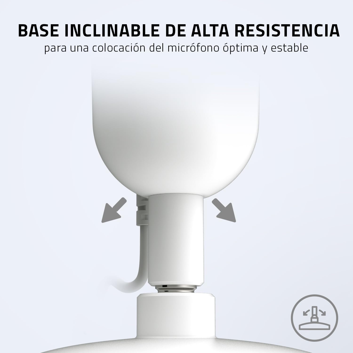 Razer Seiren Mini - Micrófono compacto para USB para streaming, (compacto con patrón polar supercardioide, soporte inclinable, amortiguador integrado) Mercury