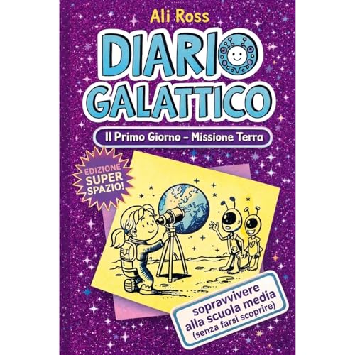 Diario Galattico - Il Primo Giorno Audiolibro Por Ali Ross arte de portada