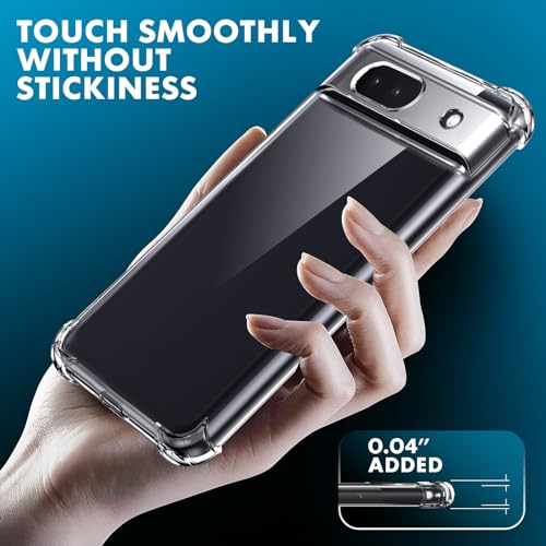 Coque Google Pixel 6A protection écran intégrale silicone TPU transparent antichoc