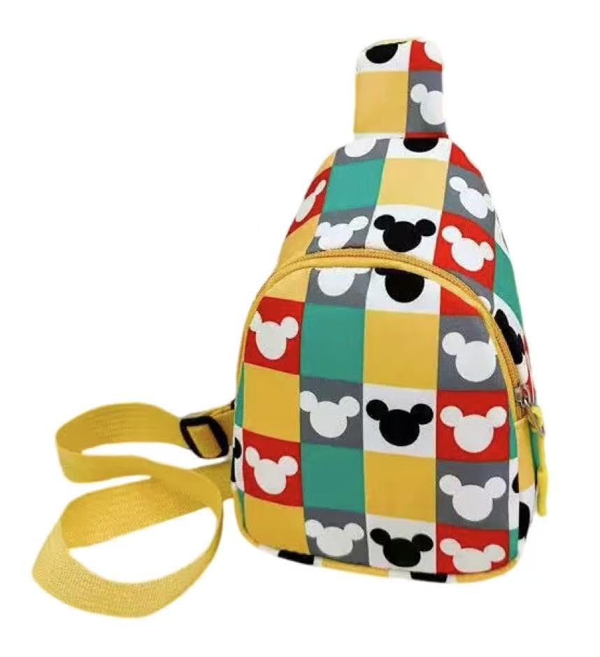 sanjimida Mouse Print Wallet Snack Pouch, 8 inches (MK)