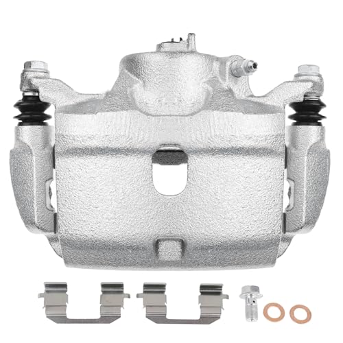 Image of Detroit Axle - Front Brake Calipers for Honda Accord Civic Fit CR-Z Acura ILX, Brake Calipers with Bracket Replacement Disc Brake Calipers Assembly
