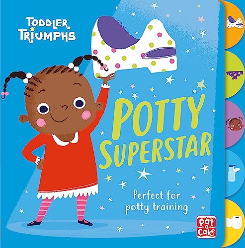 Potty Superstar: A potty training book for girls (Toddler Triumph...