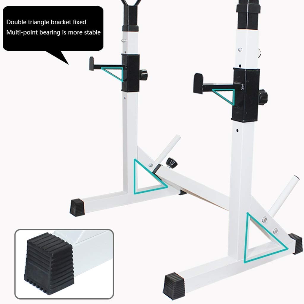 Squat Rack Dipping Station stojak na hantle stojak do zanurzania fitness ławka wyciskanie przysiady stojak na wyciskanie rama fitness sprzęt sportowy dom podnoszenie ciężarów hantle wsparcie