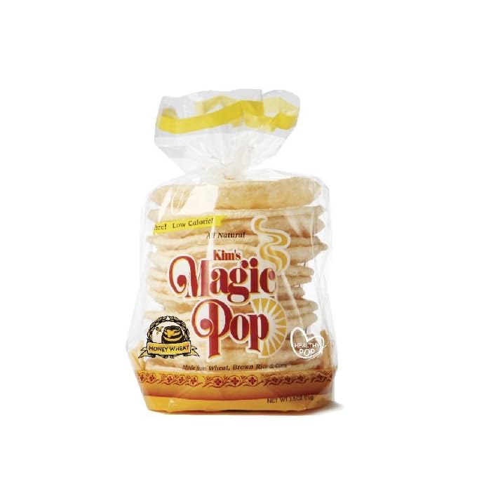Buy Kim's Magic Pop Freshly Popped Rice Cakes Keto Honey Wheat
