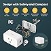 Linkind Matter Smart Plug, Work with Apple Home, Siri, Alexa, Google, SmartThings, Smart Outlet 15A/1800W Max, Smart Home Automation, APP Remote Control,Timer&Schedule, 2.4G Wi-Fi Only, 4 Pack
