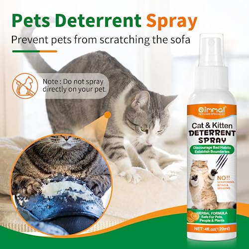 image for AIQIUSHA Cat Repellents Sprays,120ML,Anti Pee & Anti Scratch Furniture