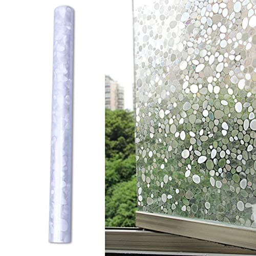 Película estática para ventana, diseño guijarros 200x45 cm miniatura 4