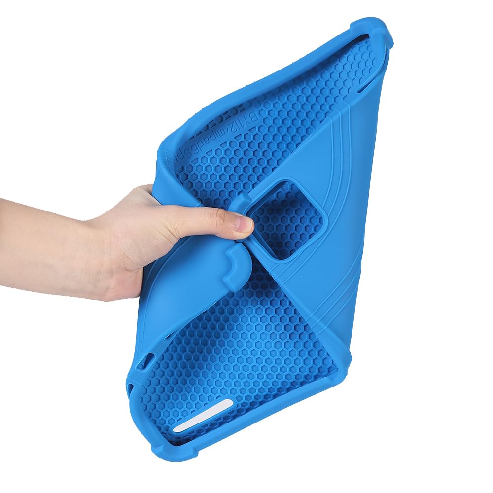 Hülle Für DOOGEE T30 Pro Tablet 11 Zoll – Stoßfeste Silikonhülle Mit Standfuß, Blau