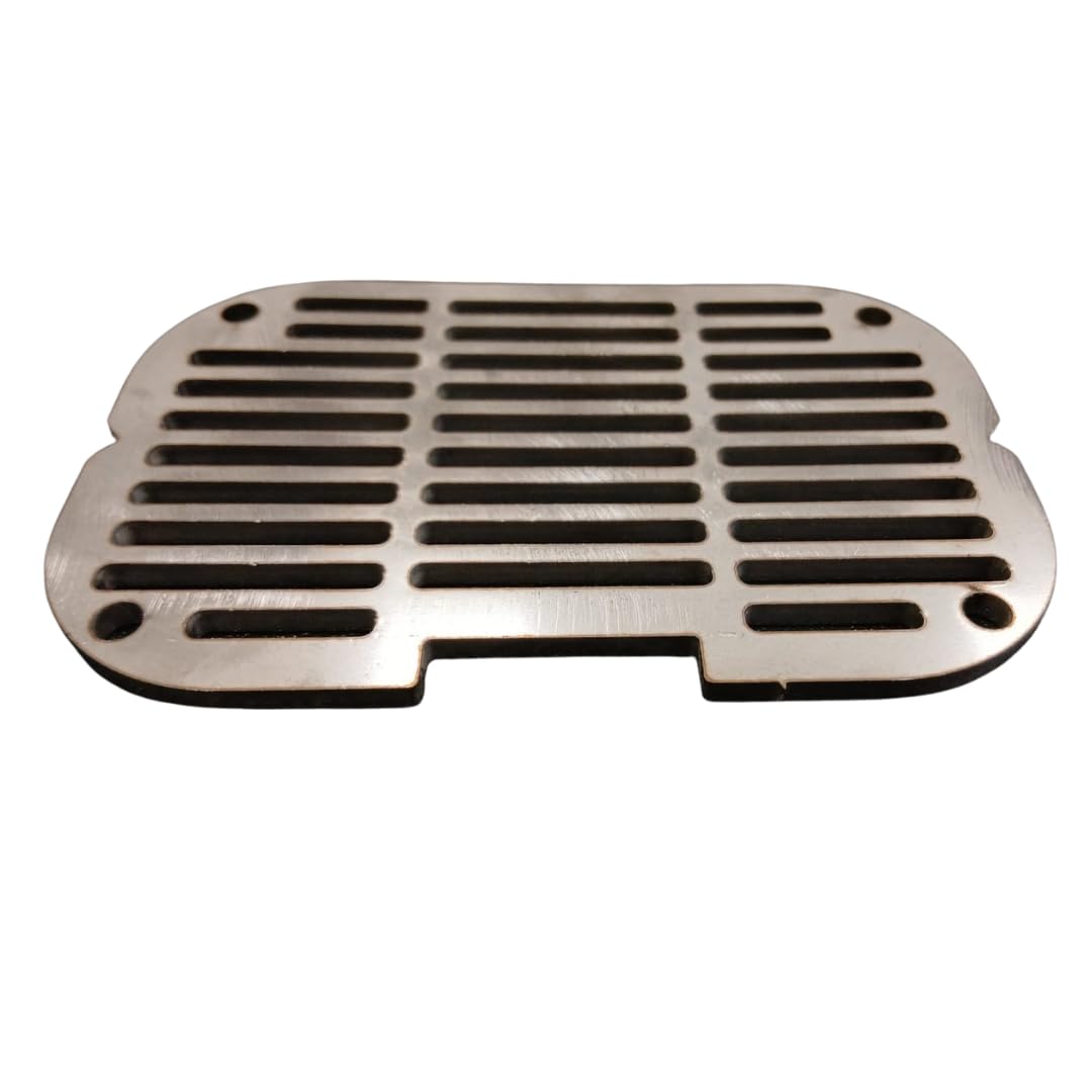 Rejilla crisol de acero inoxidable original Edilkamin, cód. R392910