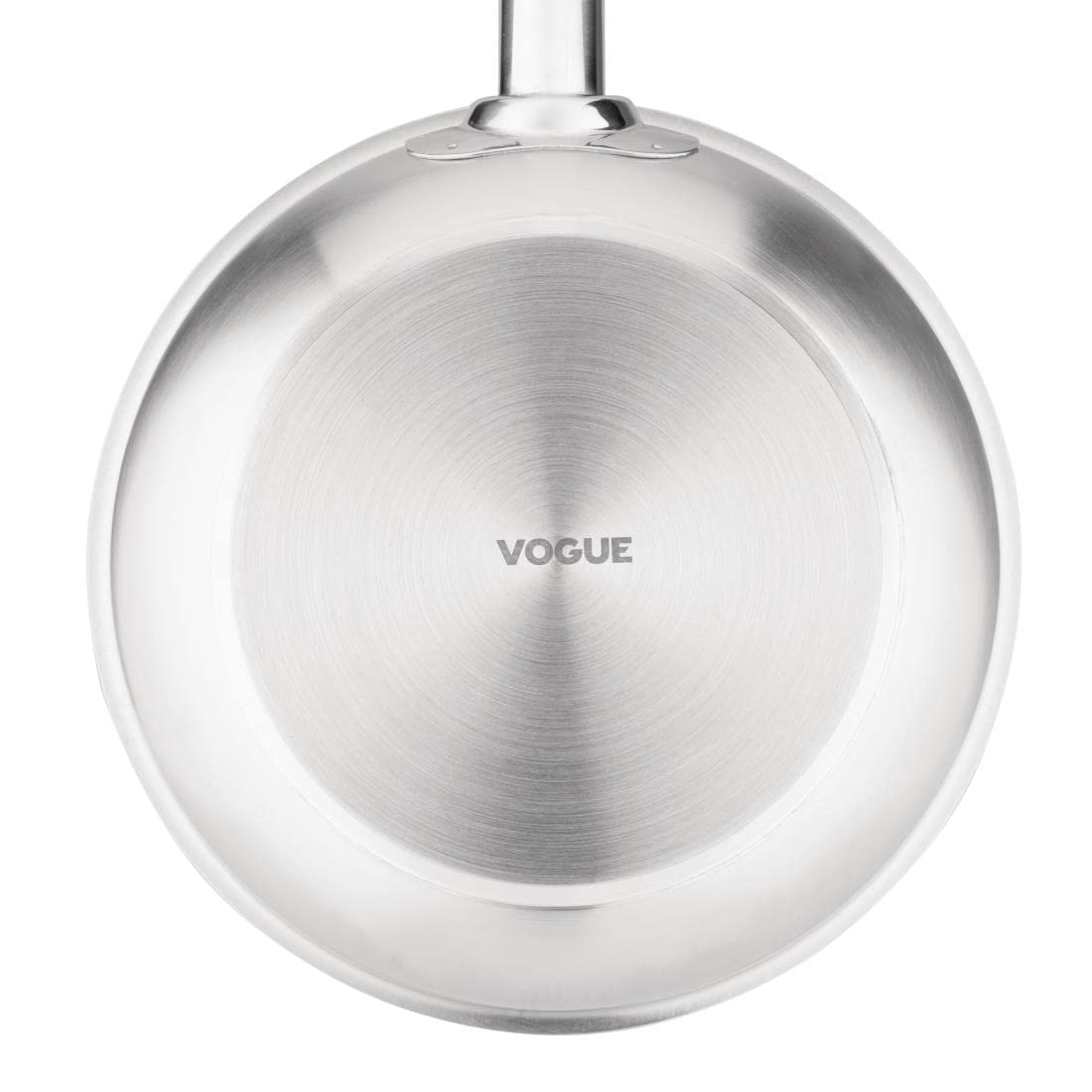 Vogue Stainless Steel & Aluminium Tri-Wall Flared Sauté Pan 200mm