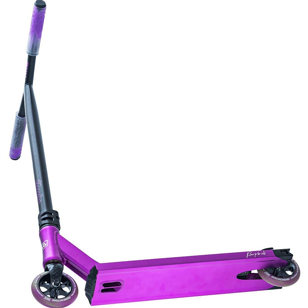 NKD Patinete de Acrobacias – Rally V4 | Rodamientos ABEC-9 de Alto Rendimiento | Manillar 360° para Freestyle | Aleación de Aluminio 6061 Duradera