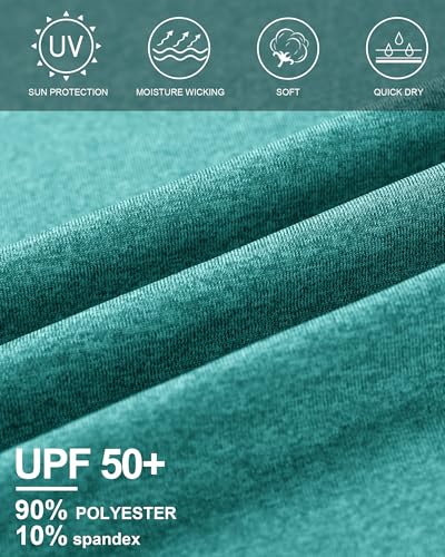 Sun Protection Shirts for Men: UPF 50+ Long Sleeve Rash Guard Outdoor Hiking Running Swim Shirt Quick Dry Lightweight4