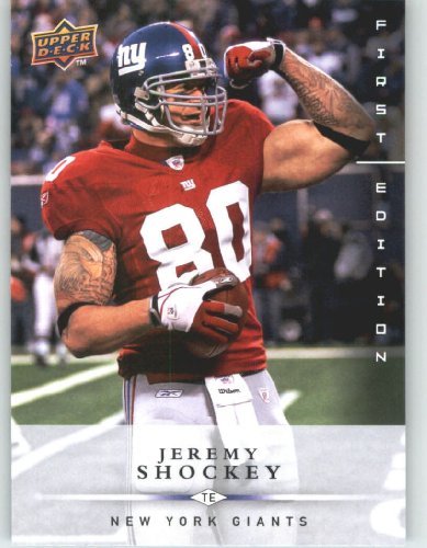Amazon.com: Jeremy Shockey/York Giants / 2008 Upper Deck First