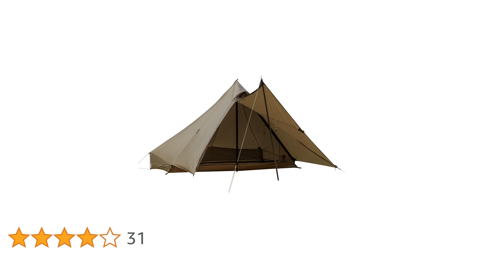 Amazon.co.jp: OneTigris テトラ 超軽量テント Tipi 1~2人用