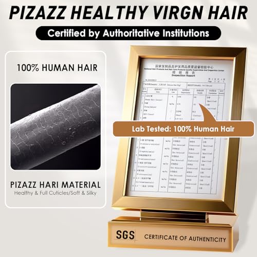 Image of Pizazz Honey Blonde Lace Front Wigs Human Hair Pre Plucked with Natural Hairline 13x4 Glueless Wigs Human Hair 180 Density 4 /27 Highlight Body Wave Lace Frontal Wigs 24 Inch