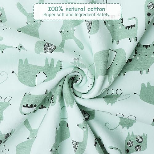 WYTbaby Baby Sleeping Bag With Legs 1.0 Tog, 100% Cotton Sleeveless Baby Sleep Sack Toddler Wearable Blanket For Boys And Girls, 70cm/6-18 months - Image 3